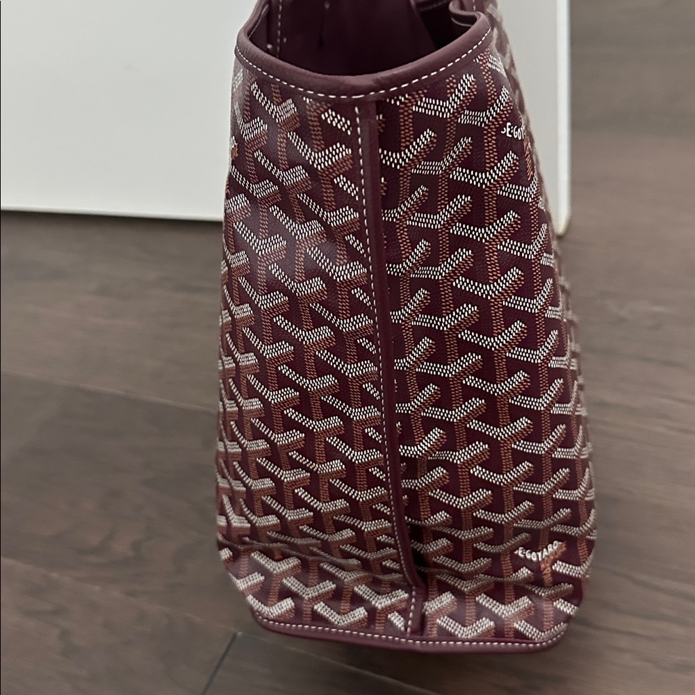 Goyard Anjou PM Bag Burgundy - Picture 3 of 12